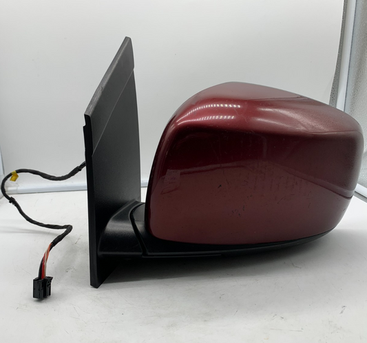 2011-2020 Dodge Caravan Driver Side View Power Door Mirror Red OEM B01B24013