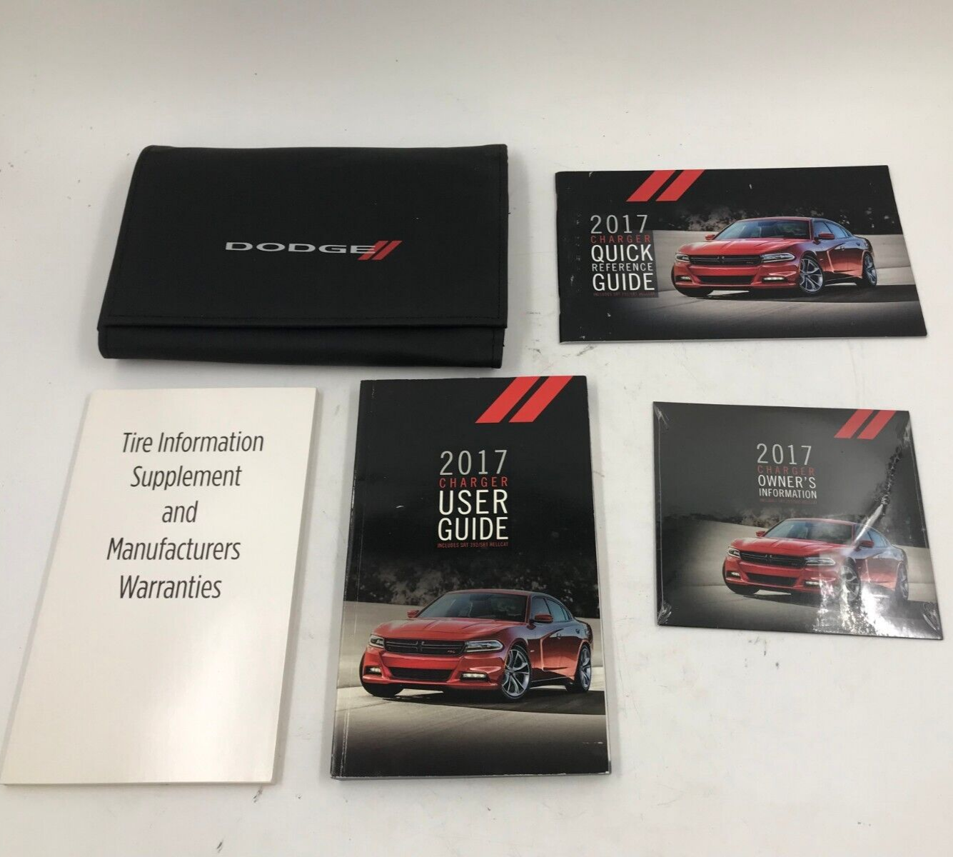 2017 Dodge Charger Owners Manual Set with Case OEM D02B43065