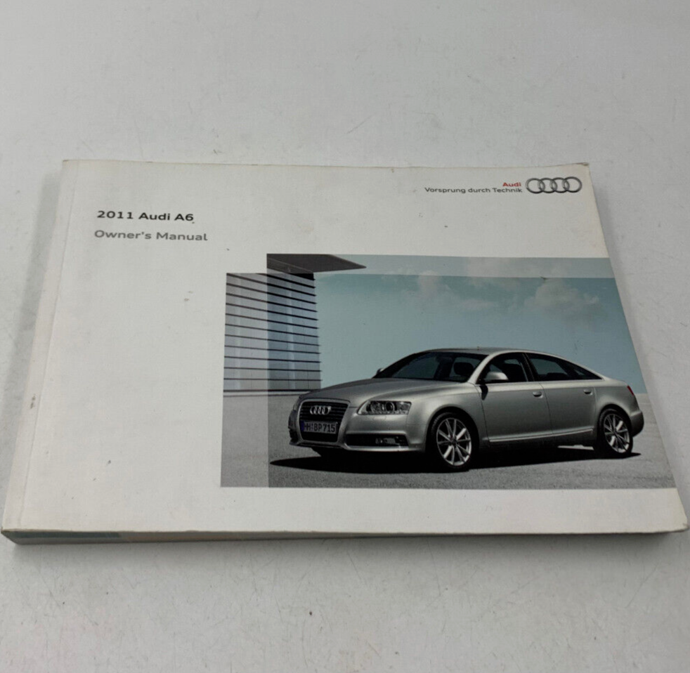 2013 Audi A6 Owners Manual OEM A02B07022