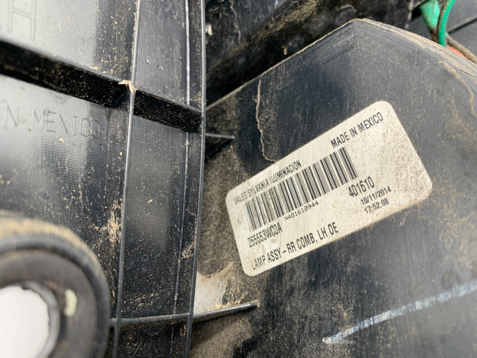 2014-2019 Nissan Versa Driver Side Tail Light Taillight OEM C04B67010