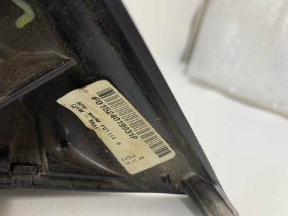 2009-2012 BMW 750i Driver Side View Power Door Mirror Black OEM D01B18075