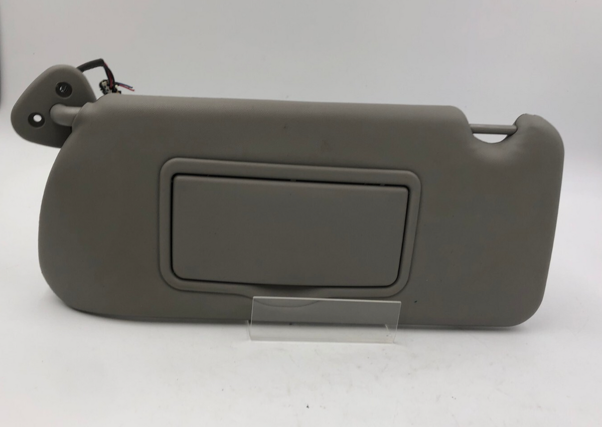 2003-2007 Cadillac CTS Driver Sun Visor Gray Illuminated OEM C01B19019