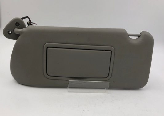 2003-2007 Cadillac CTS Driver Sun Visor Gray Illuminated OEM C01B19019