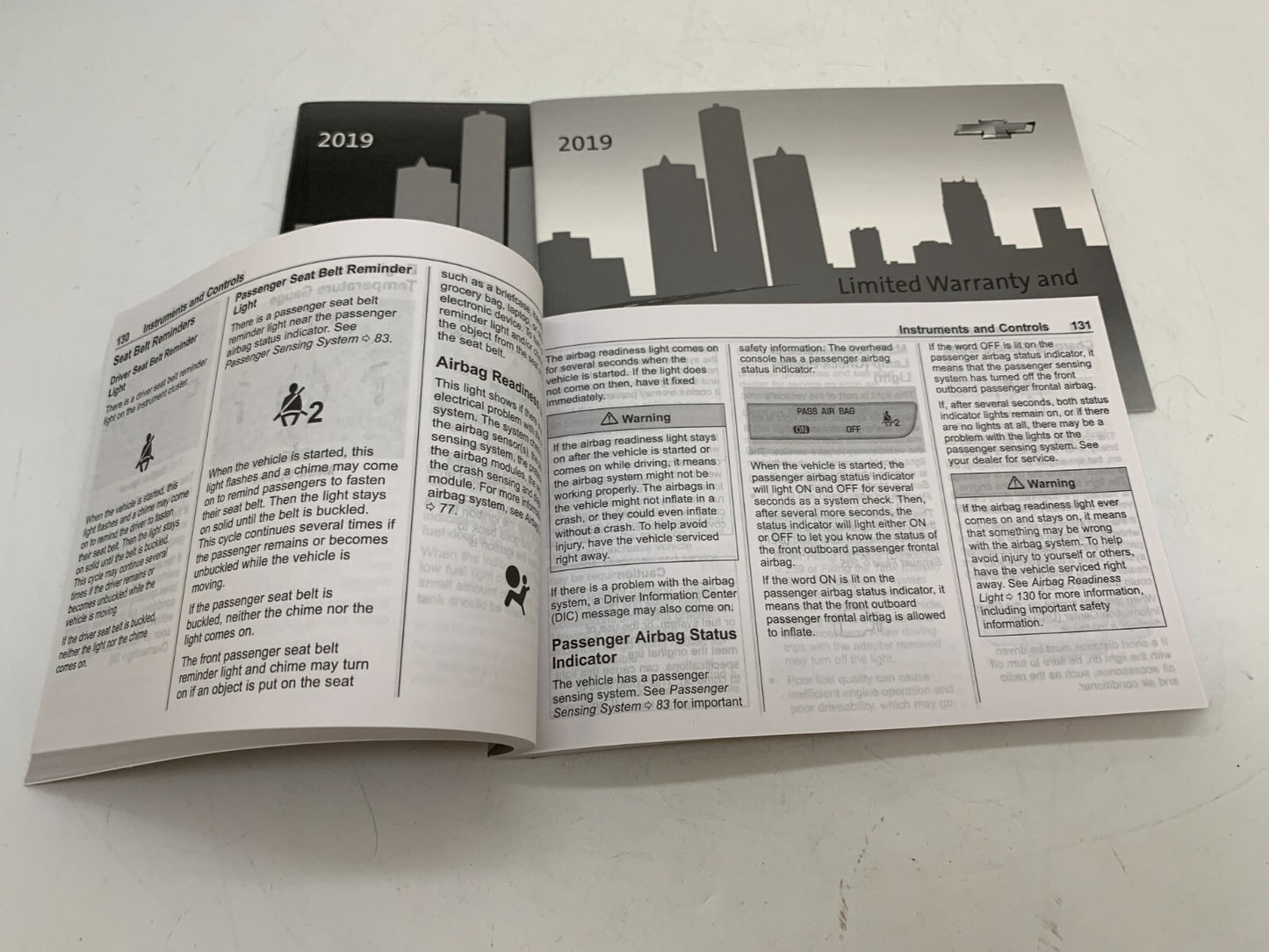 2019 Chevrolet Equinox Owners Manual Set OEM A01B13010