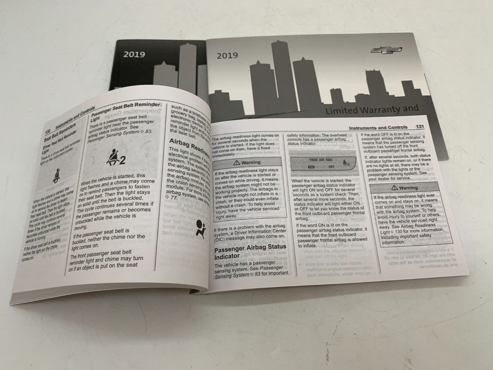 2019 Chevrolet Equinox Owners Manual Set OEM A01B13010