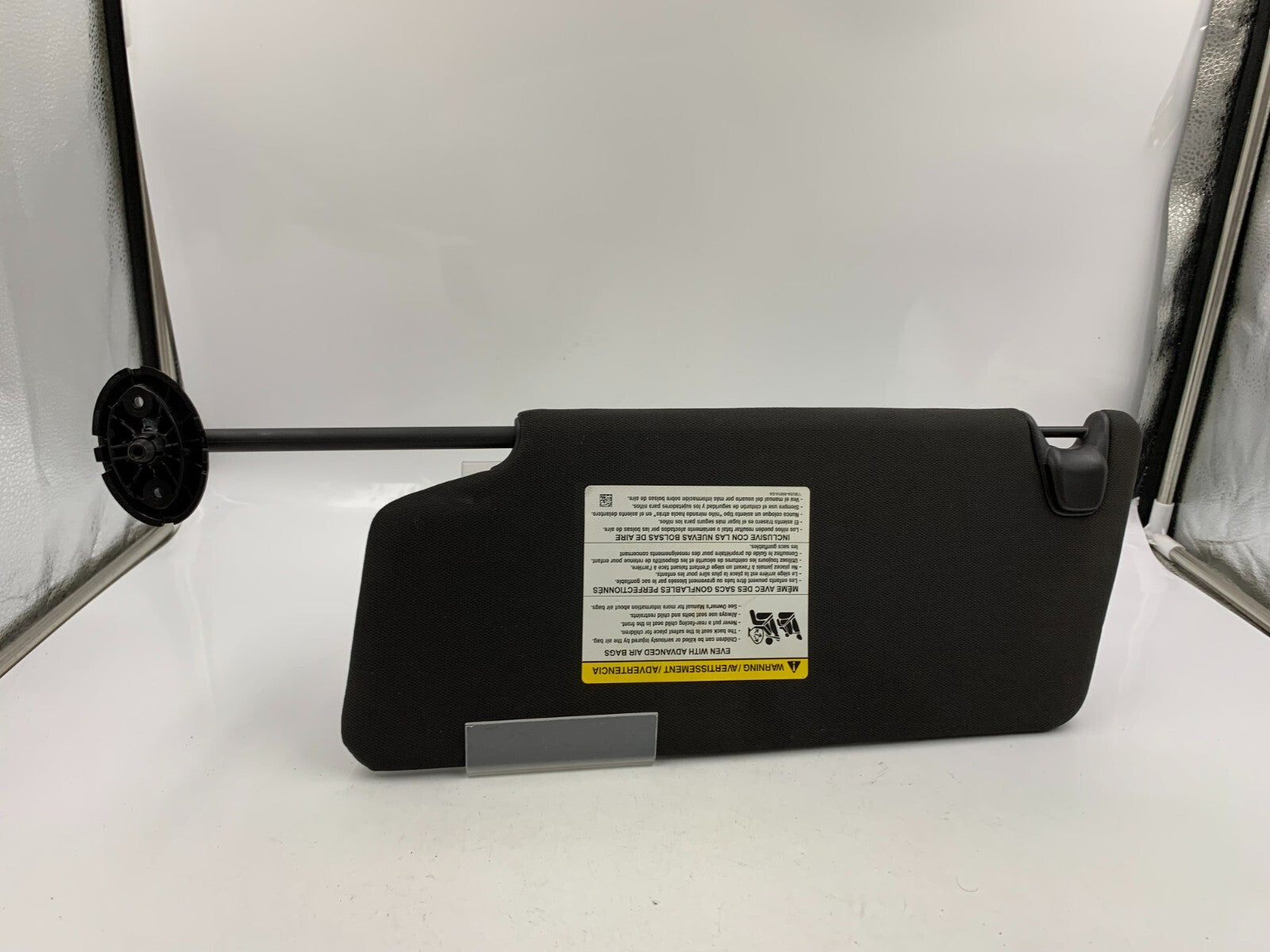 2011-2015 Ford Explorer Passenger Sun Visor Black OEM B01B01008