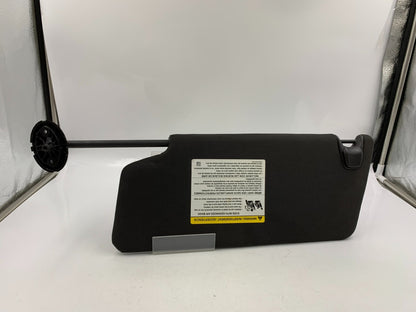 2011-2015 Ford Explorer Passenger Sun Visor Black OEM B01B01008