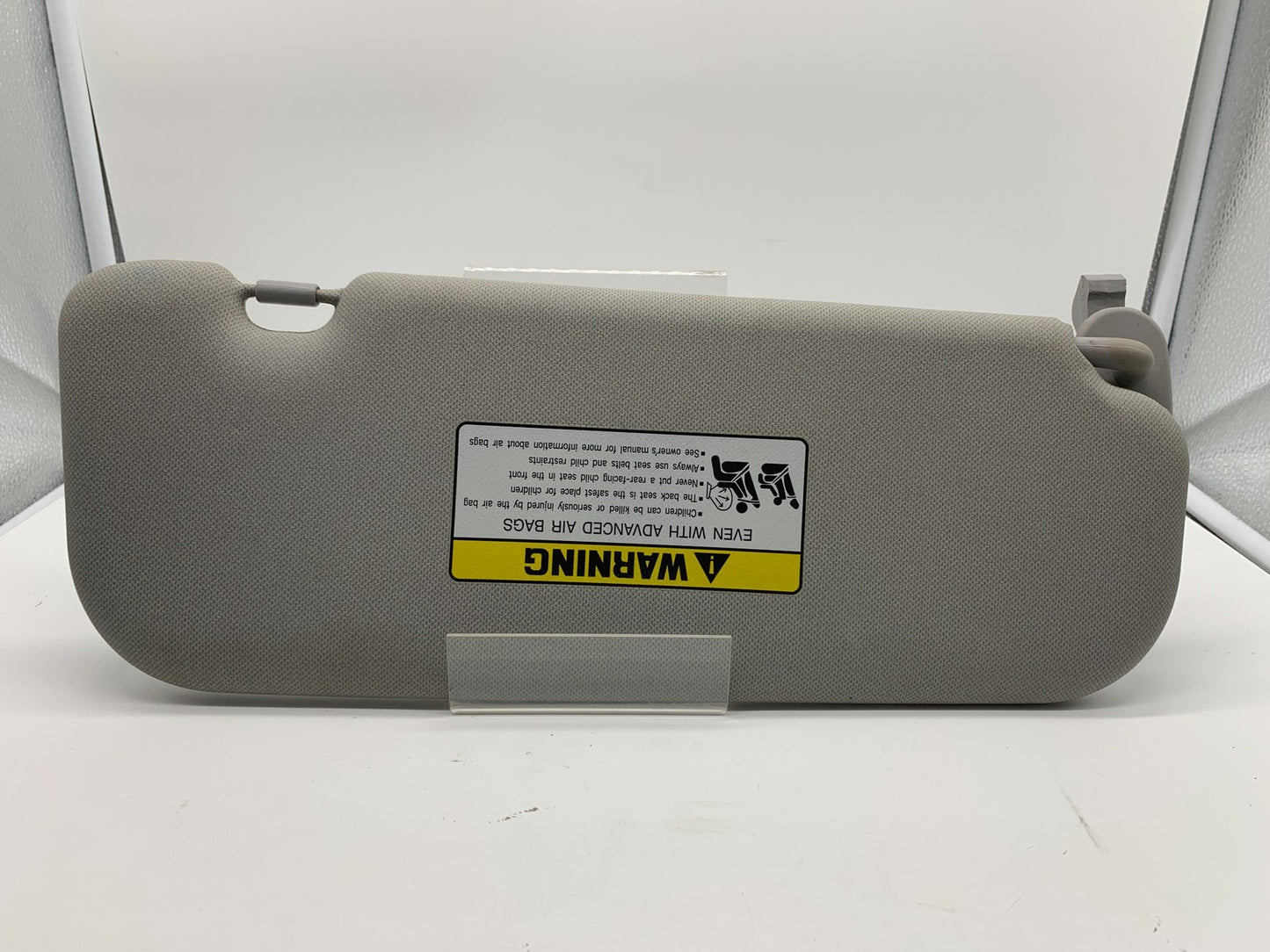 2014-2016 Hyundai Sonata Driver Sun Visor Gray Illuminated OEM C03B66013