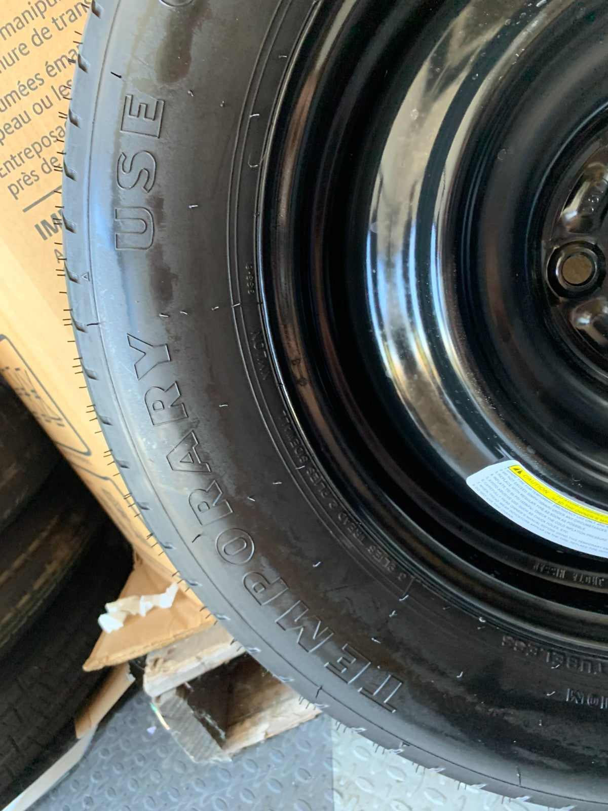 2010-2020 Nissan Rogue 16" Spare Tire Wheel Compact Donut T155/90D16 Goodyear