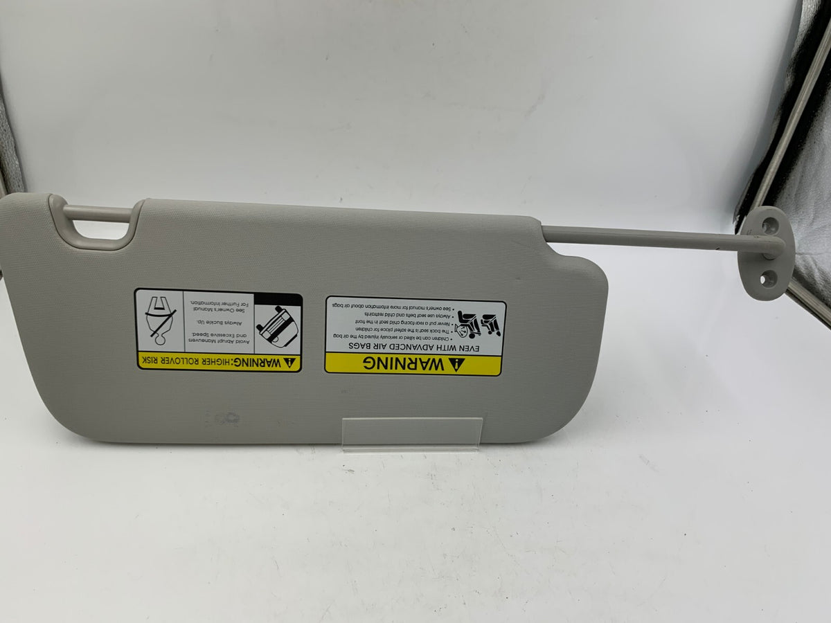 2014-2019 Kia Soul Driver Sun Visor Gray Illuminated OEM A02B33038