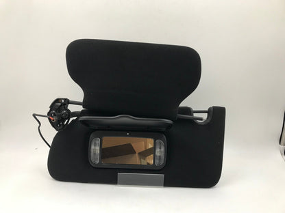 2006-2007 Cadillac DTS Driver Sun Visor Black Illuminated OEM D04B26050