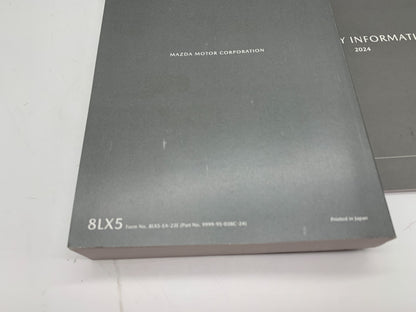 2024 Mazda 3 Owners Manual Set with Case OEM D01B12058