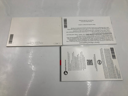 2017 Nissan NV200 Compact Cargo Owners Manual Set with Case OEM A01B35010