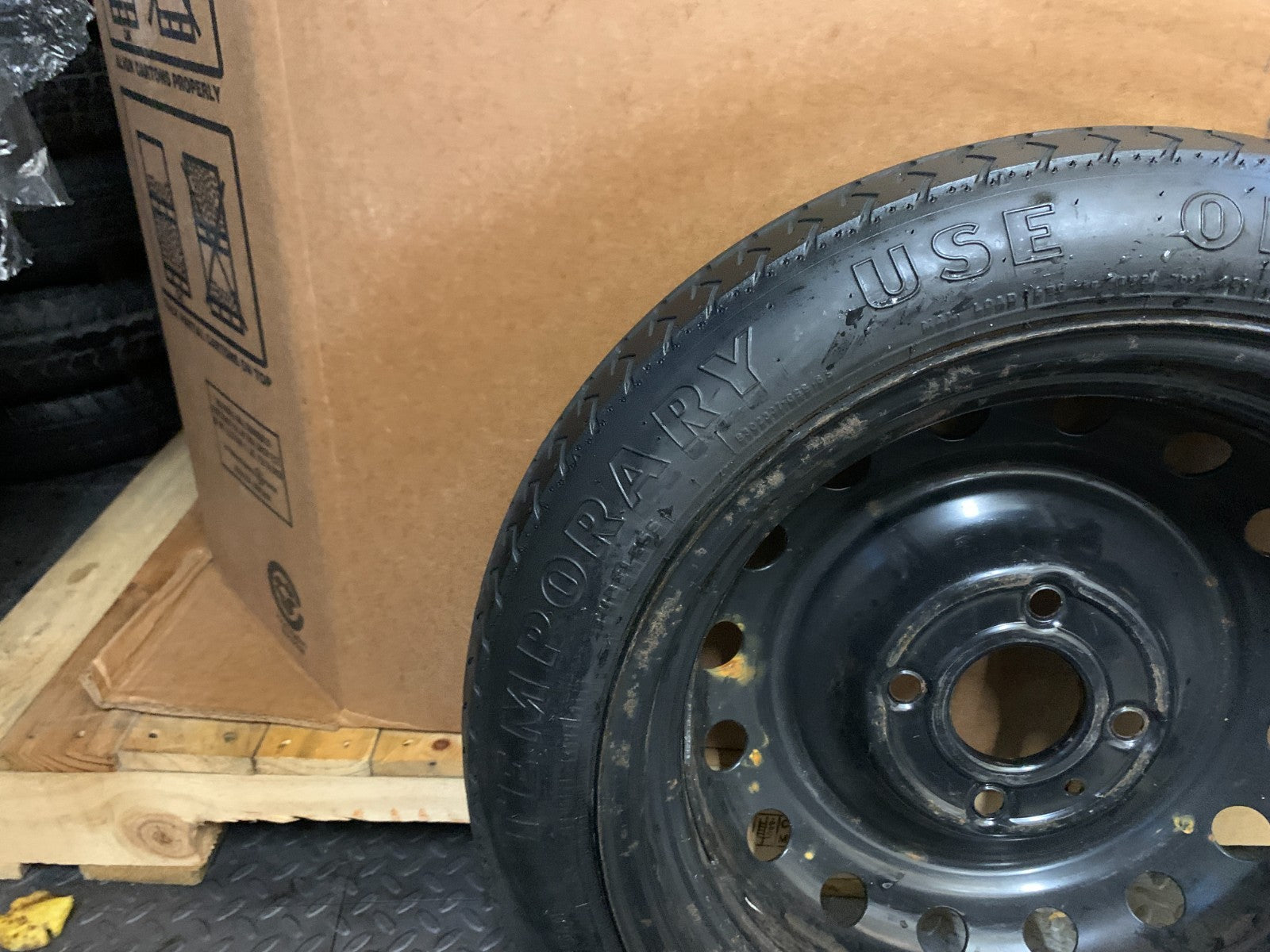 2007-2012 Nissan Sentra 15" Spare Tire Wheel Compact Donut 4 Lugs T125/70D15