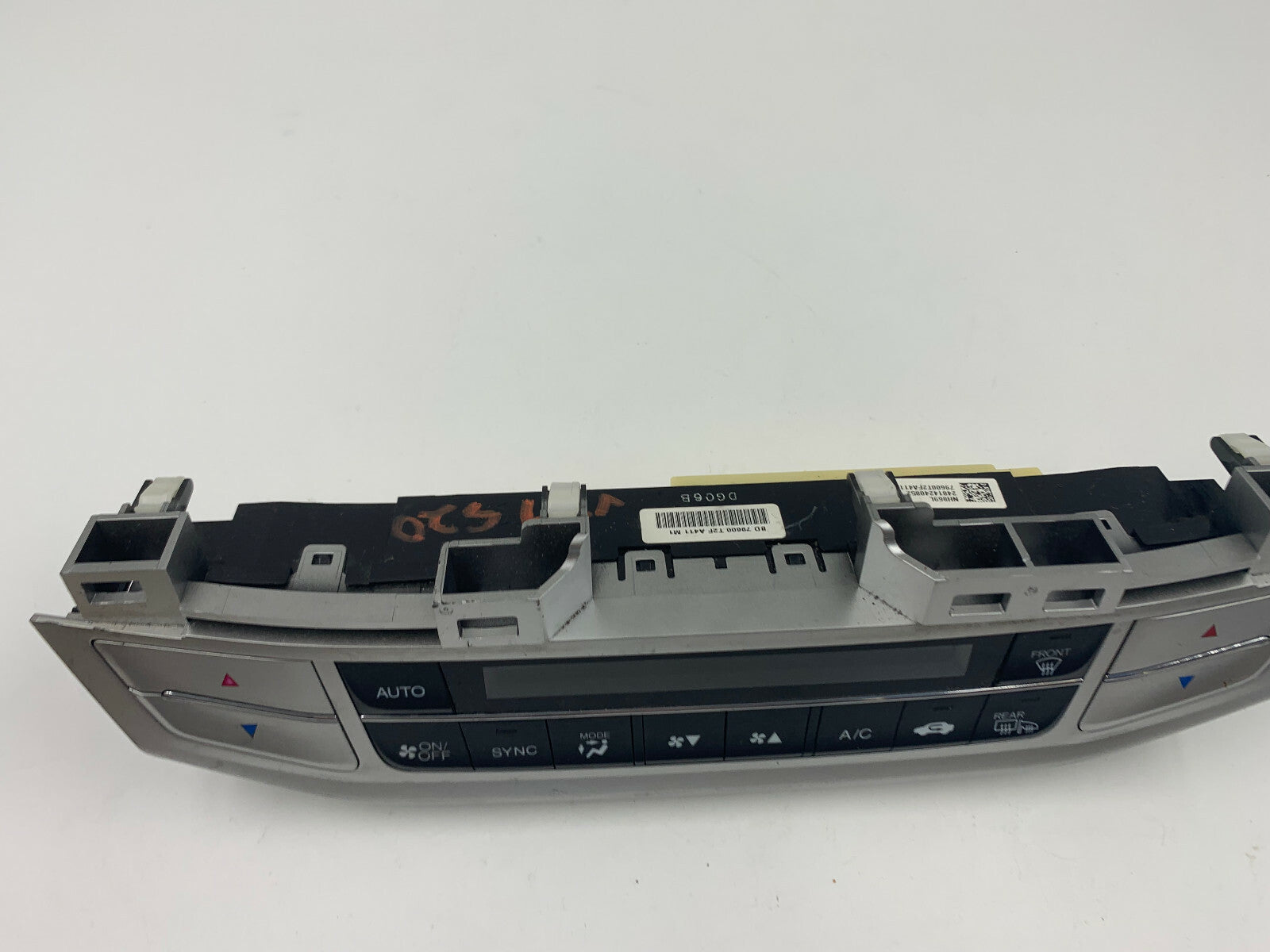 2013-2015 Honda Accord AC Heater Climate Control Unit OEM B01B18012