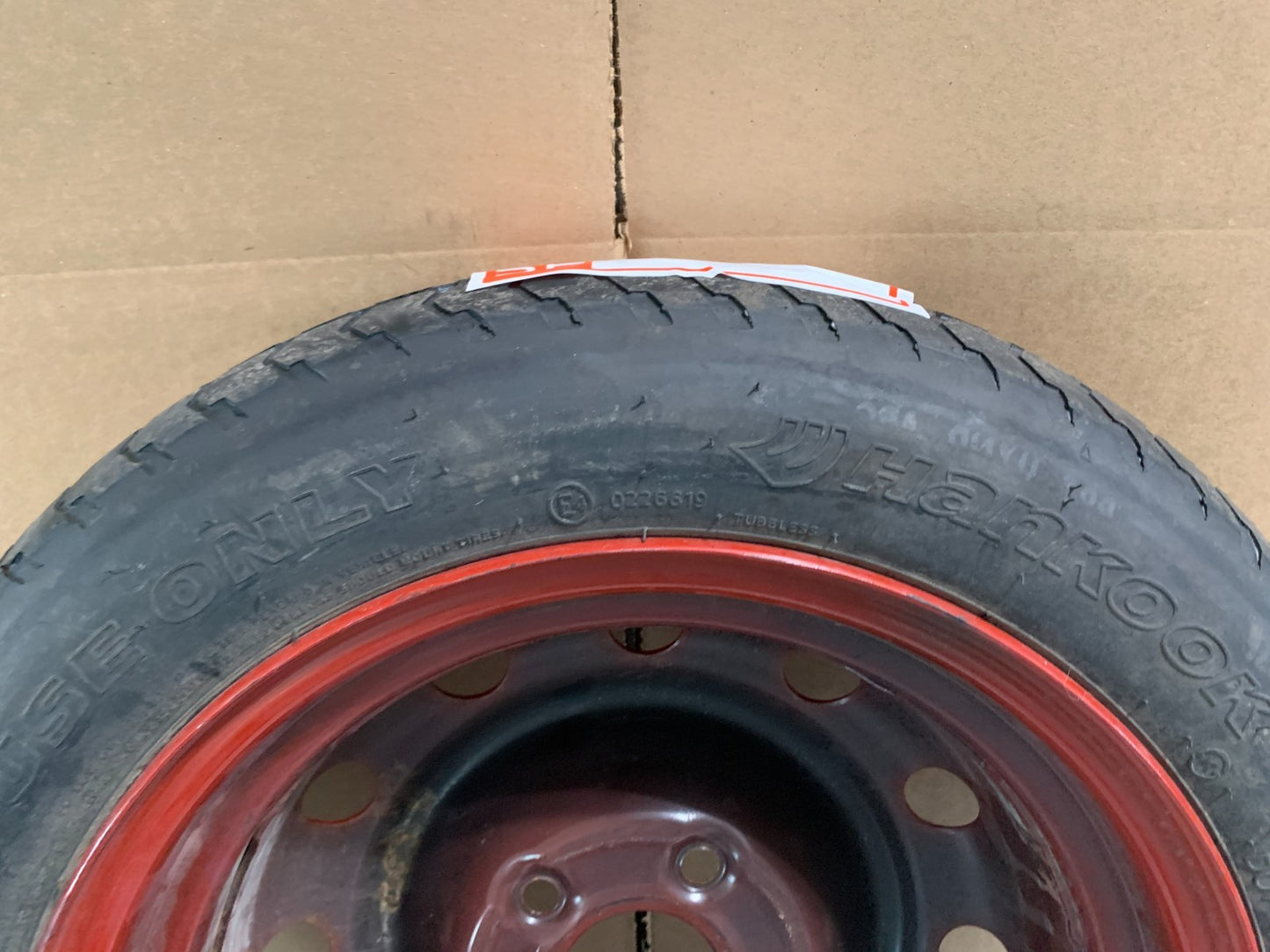2010-2020 Hyundai Elantra 15" Spare Tire Compact Donut T125/80D15 OEM