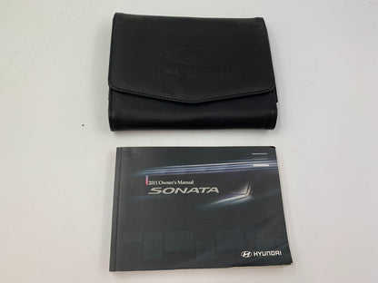 2011 Hyundai Sonata Owners Manual with Case OEM B02B50028