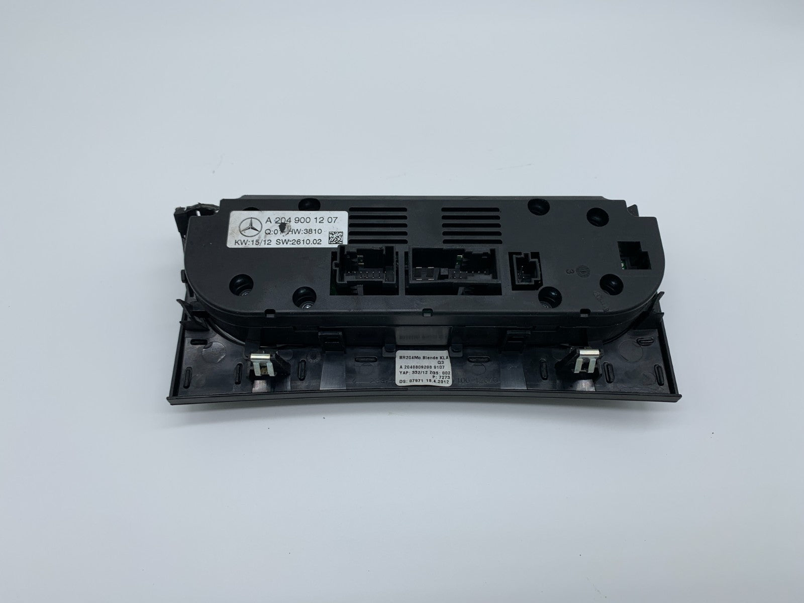 2012-2016 Mercedes-Benz CLS550 218 AC Heater Climate Control OEM B04B48003