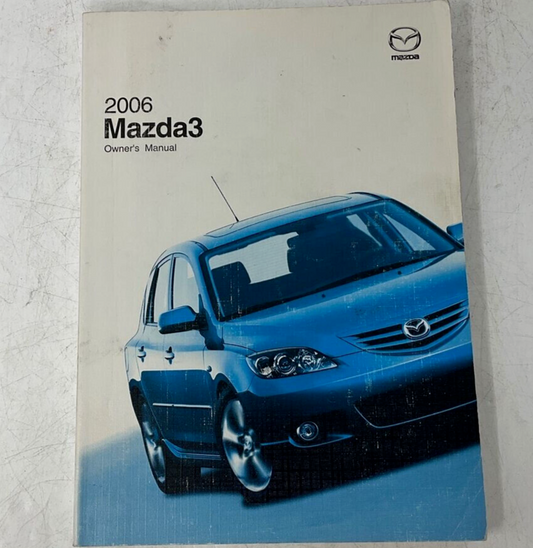 2006 Mazda 3 Owners Manual OEM C03B48014