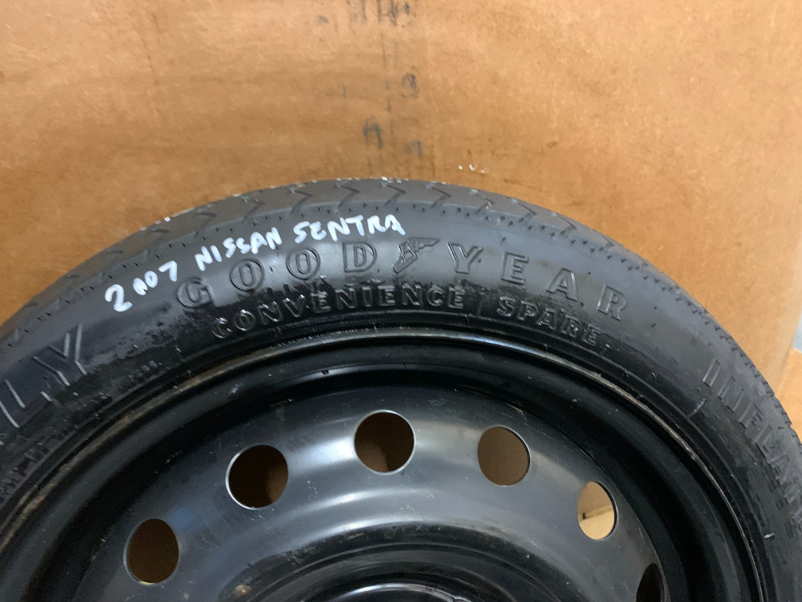 2007-2012 Nissan Sentra 15" Spare Tire Wheel Compact Donut 4 Lugs T125/70D15