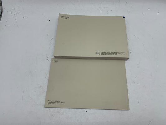 2019 Hyundai Elantra GT Owners Manual Set OEM B03B51022