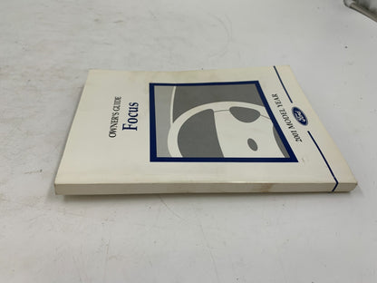 2001 Ford Focus Owners Manual OEM A04B27031