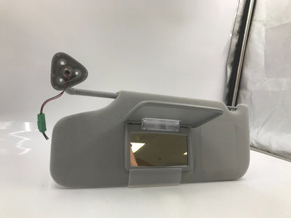 2005-2007 Ford Freestyle Driver Sun Visor Gray Illuminated D01B52082