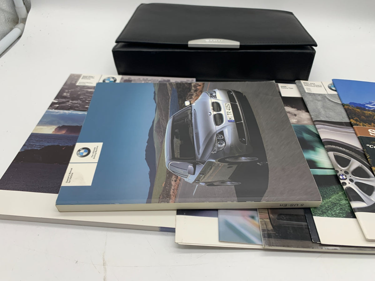2004 BMW 545i 5 Series Owners Manual Set OEM D01B11007