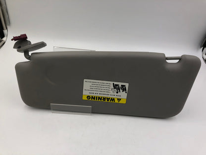 2008-2010 BMW 528i Passenger Sun Visor Gray Illuminated OEM G01B08056