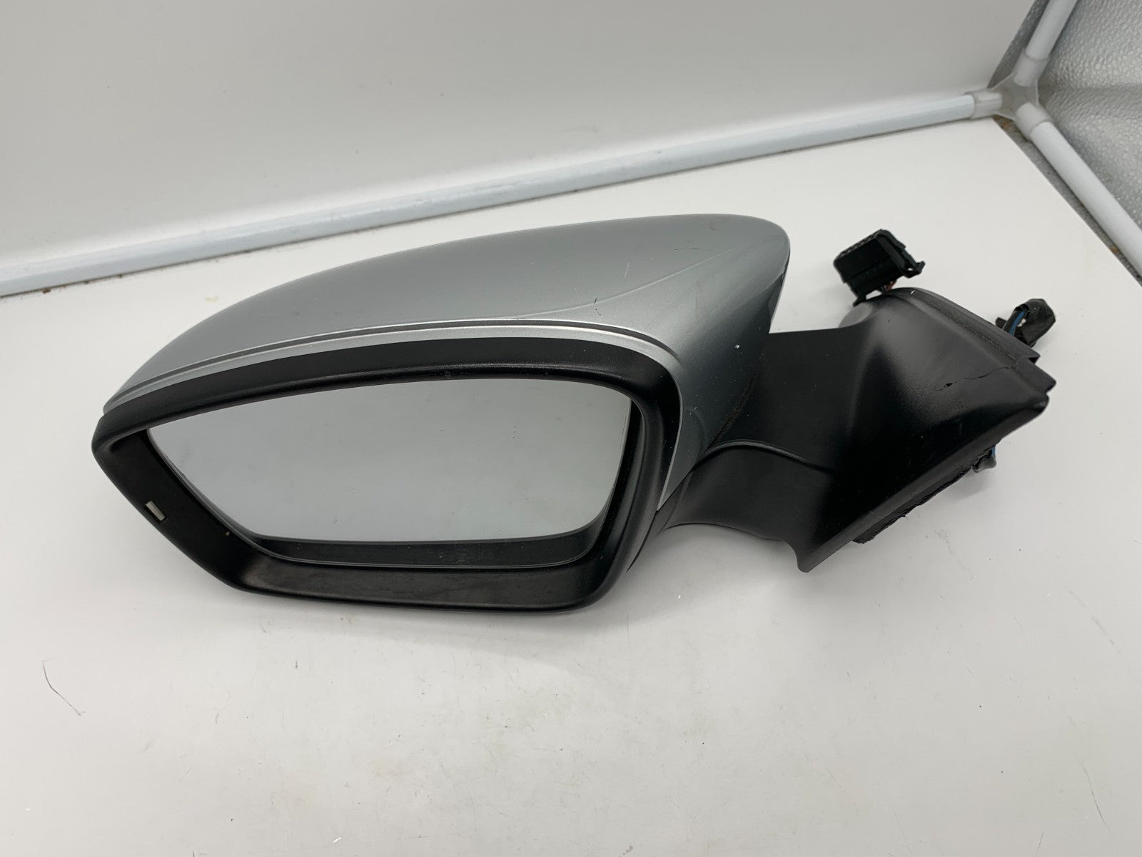 2011-2014 Volkswagen Jetta Driver Side View Power Door Mirror Silver OEM