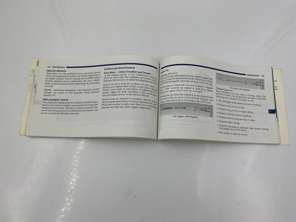 1997 Dodge Intrepid Owners Manual OEM D03B45083