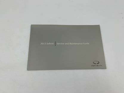 2013 Infiniti QX Owners Manual Set with Case OEM B04B14022