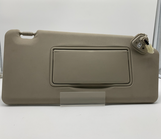 2008-2015 Nissan Rogue Passenger Visor Sunvisor Beige Illumination OEM C02B23063