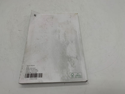 2019 Volkswagen Jetta Owners Manual OEM C03B15010