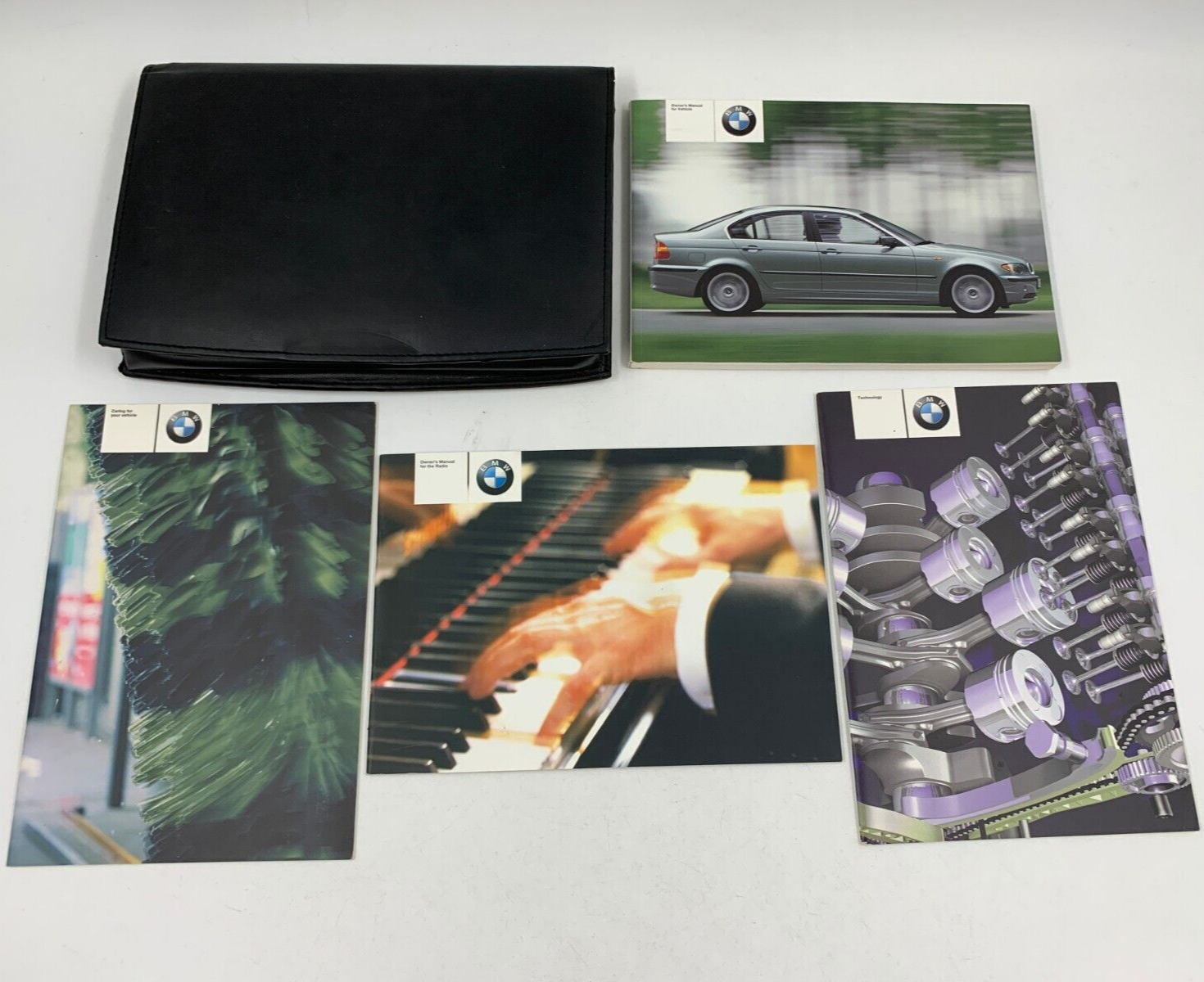 2002 BMW 5 Series Owners Manual Set with Case OEM A01B02039