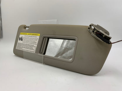 2009-2012 Audi Q5 Passenger Sun Visor Gray Illuminated OEM D01B06022
