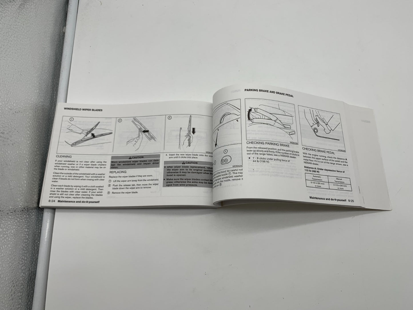 2005 Nissan Altima Owners Manual OEM C01B36005