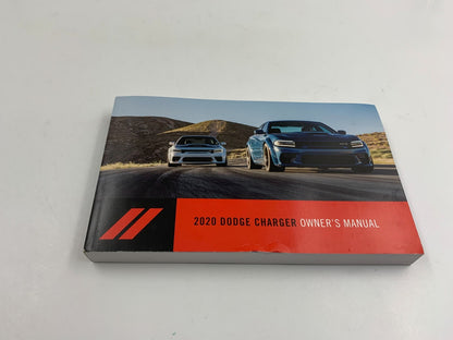 2020 Dodge Charger Owners Manual Set with Case OEM A03B54037