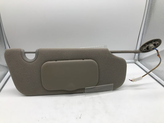 2002-2003 Jeep Liberty Passenger Sun Visor Gray Illumination OEM A01B47014