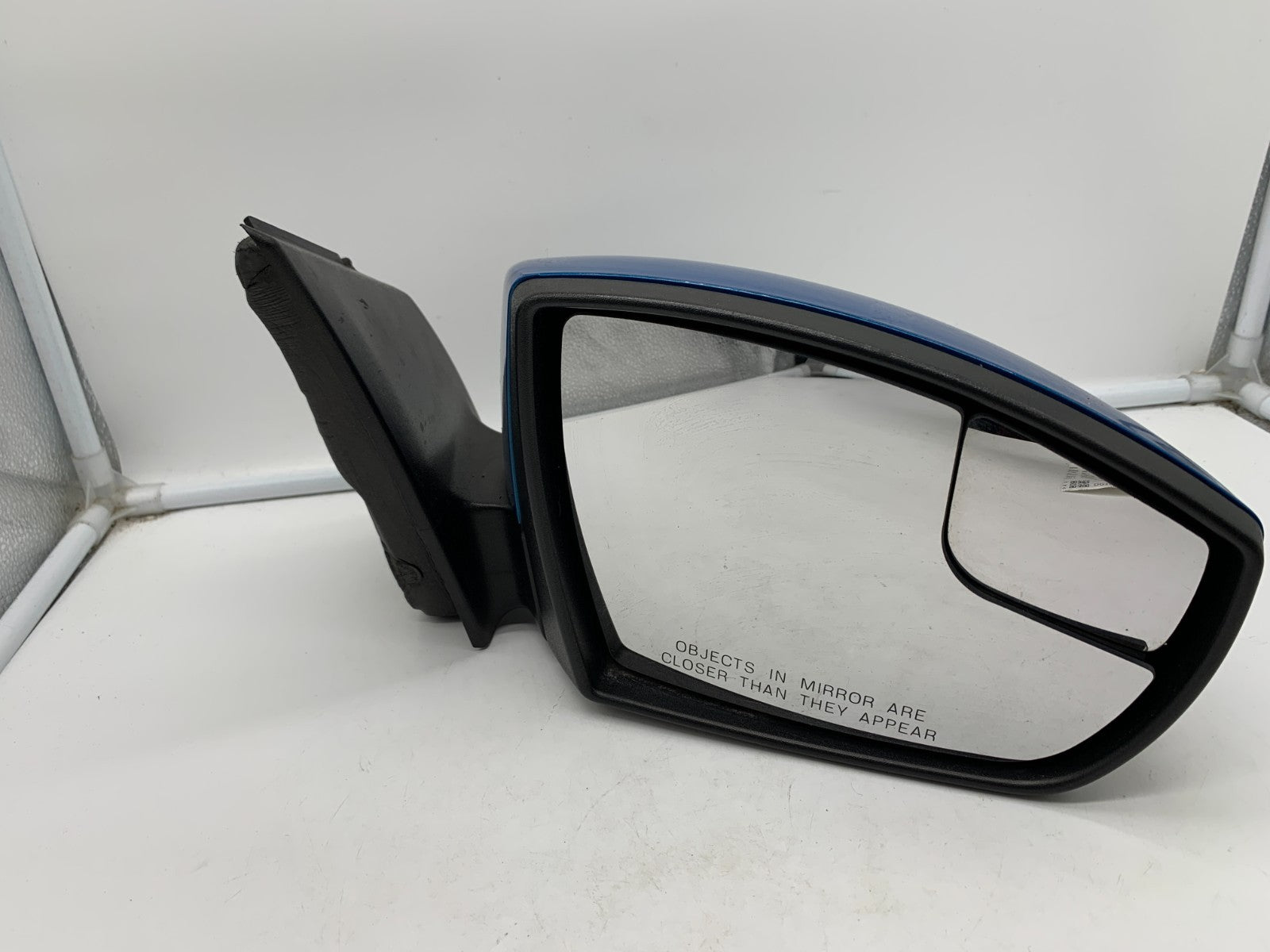2012-2014 Ford Focus Passenger Side View Power Door Mirror Blue Candy OEM