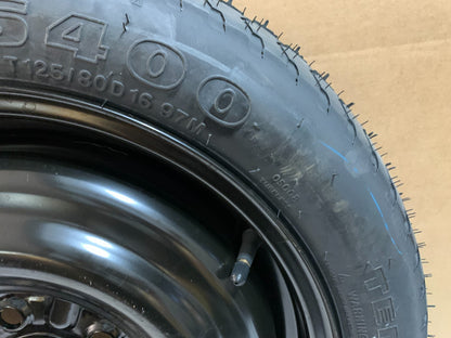 2006-2014 Hyundai Sonata 16" Spare Tire Compact Donut T125/80D16 OEM Spare