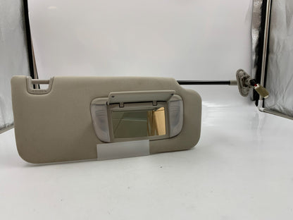 2015-2023 Subaru Legacy Passenger Sun Visor Beige Illuminated OEM B03B15098