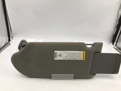 2000-2005 Chevrolet Impala Passenger Sun Visor Gray Illuminated OEM D04B32081