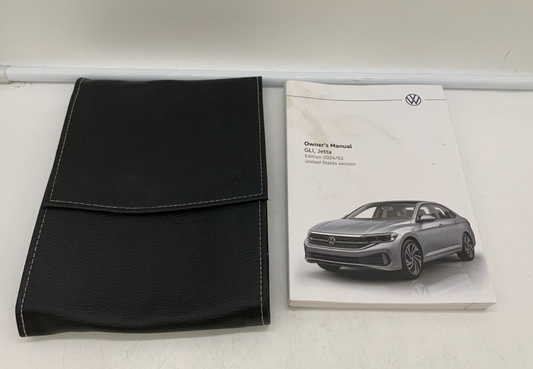 2024 Volkswagen Jetta GLI Owners Manual Set with Case OEM D01B60012