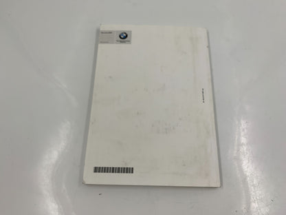 2012 BMW 3 Series Owners Manual OEM D03B20080