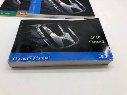 2010 Honda Odyssey Owners Manual Set with Case OEM A02B05009