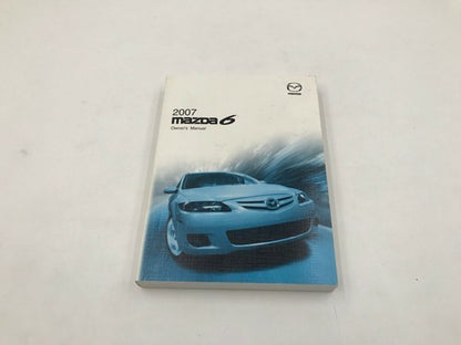 2007 Mazda 6 Owners Manual with Case OEM