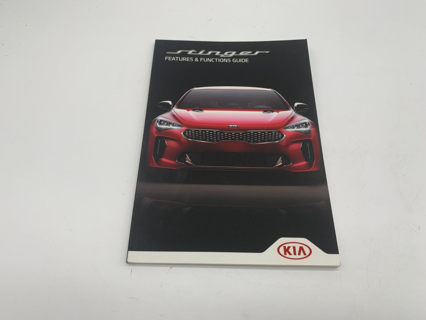 2019 Kia Stinger Owners Manual Set with Case OEM A02B44055
