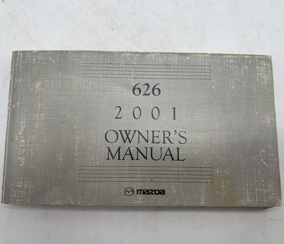 2001 Mazda 6 Owners Manual OEM R01B15011