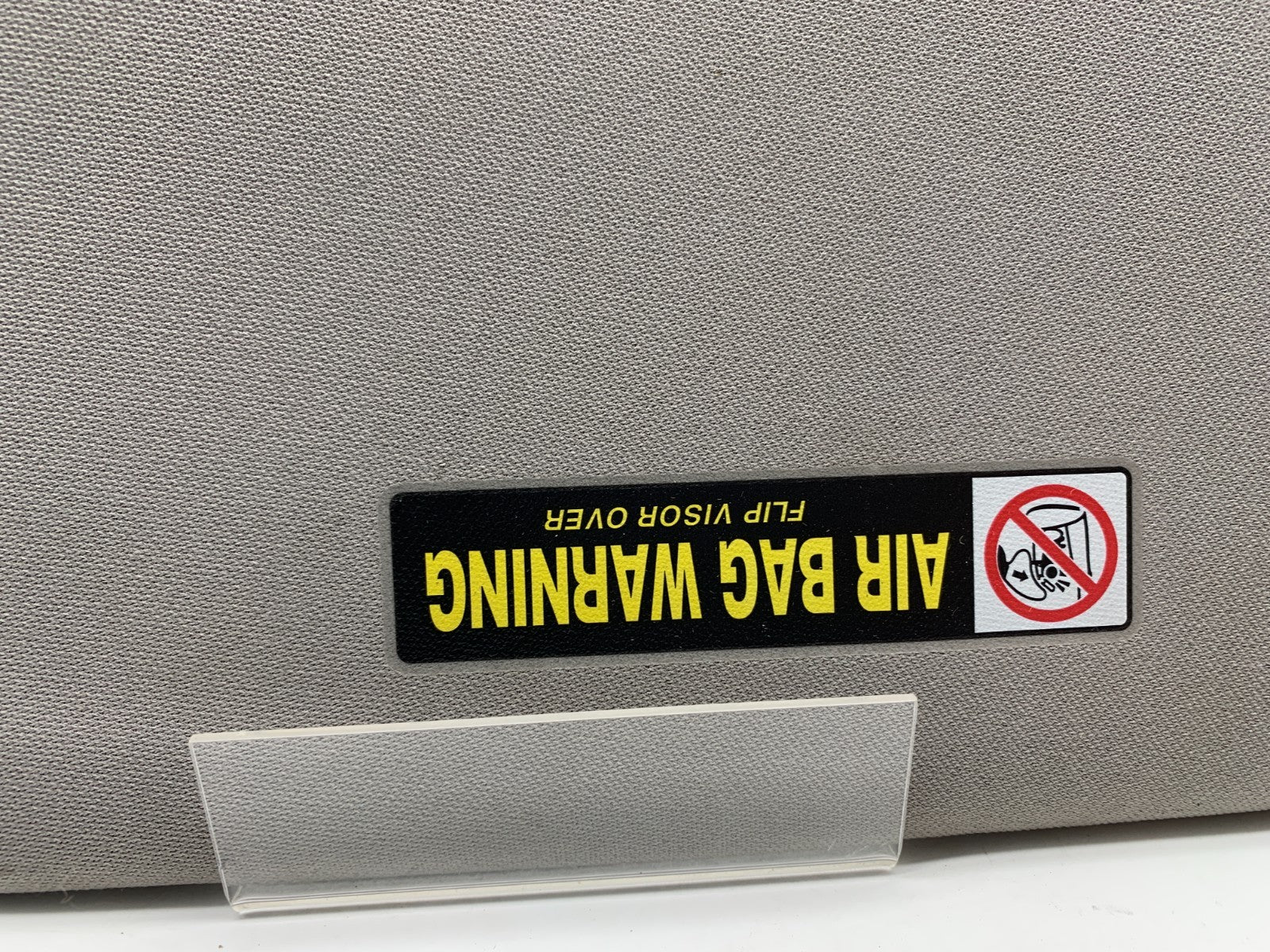 2008-2009 Honda Accord Passenger Sun Visor Gray Illumination OEM A04B08014